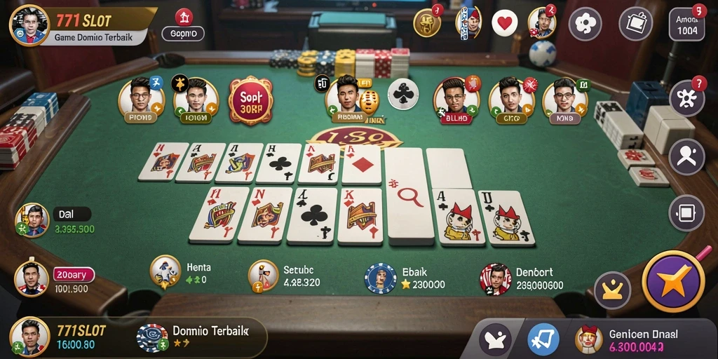 Tampilan gameplay seru 171SLOT yang penuh tantangan Domino.