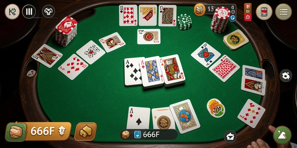 Tampilan gameplay Gaple yang mengasyikkan dan penuh tantangan.