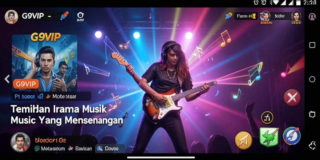 Tampilan gameplay G9VIP yang menarik dan interaktif.