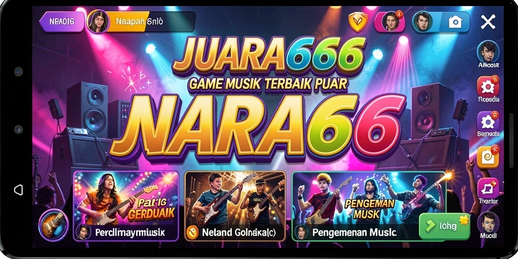 Tampilan gameplay JUARA666 yang menyenangkan dan interaktif.