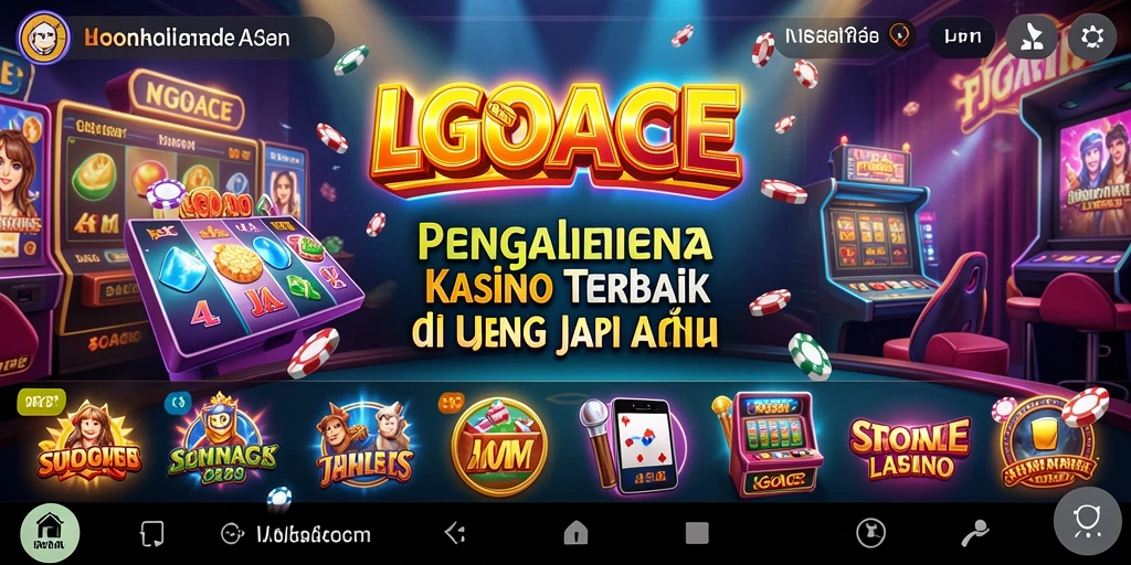 Gameplay LGOACE yang menakjubkan dan interaktif dalam dunia Kasino.