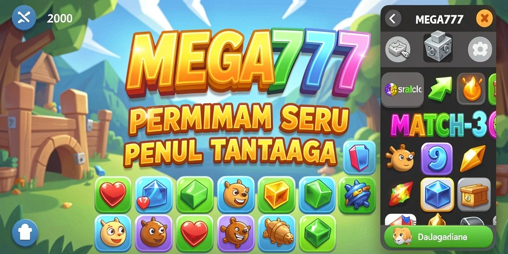 Gameplay MEGA777 yang seru dan penuh warna.