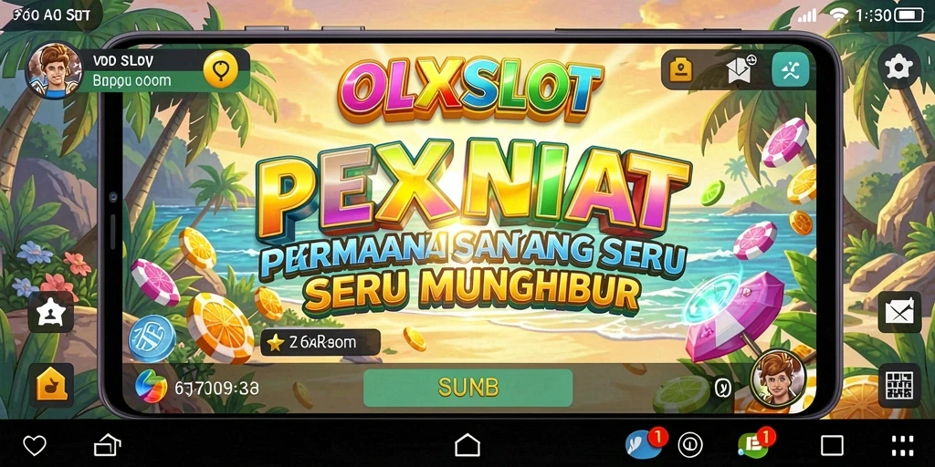 Tampilan menarik dari gameplay OLXSLOT yang seru dan menghibur.