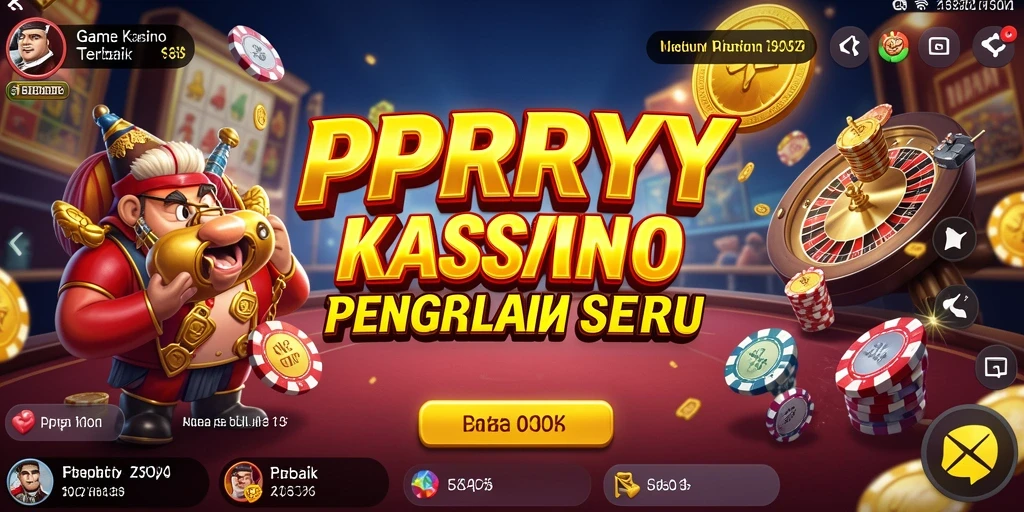 Tampilan seru dari gameplay PPRRYY di dunia Kasino.
