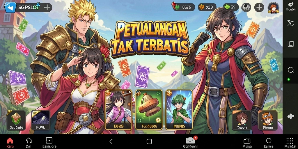 Tampilan gameplay SGPSLOT yang memukau dan penuh aksi.
