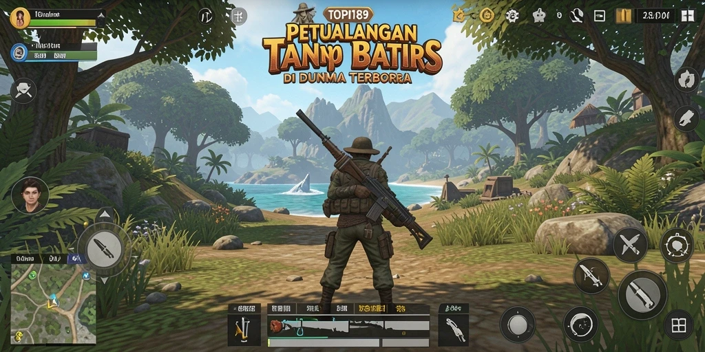 Tampilan gameplay yang menarik dalam dunia Open World.